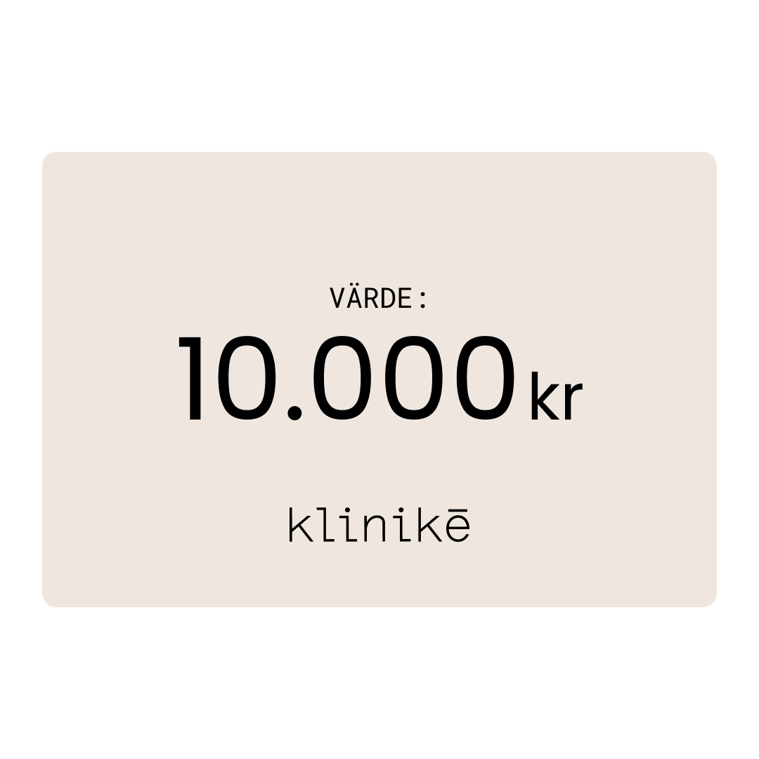 Digitalt Presentkort 10 000:-