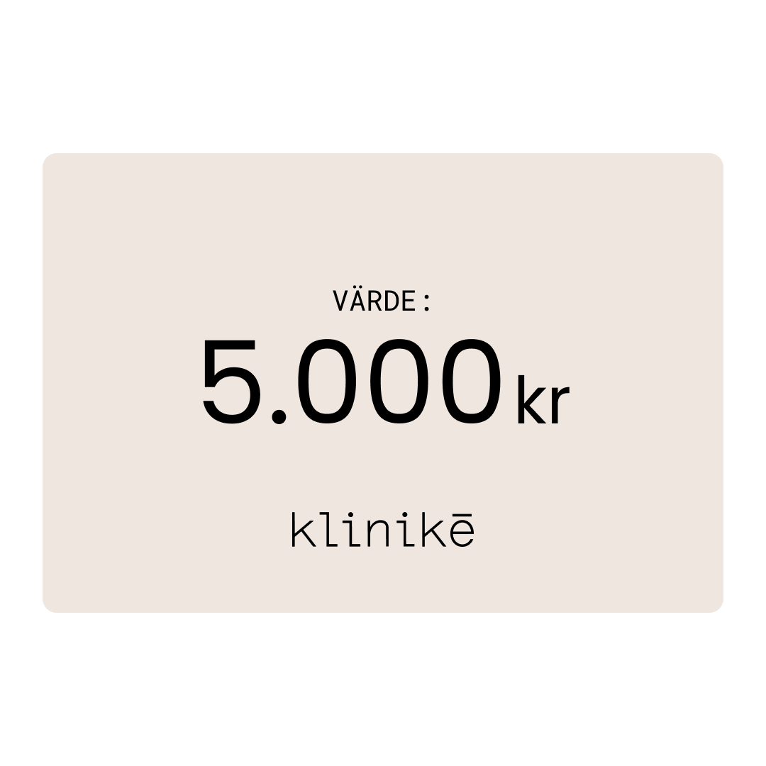 Digitalt Presentkort 5000:-