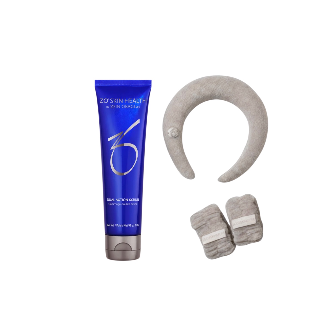 ZO Dual action scrub + hår- & armband