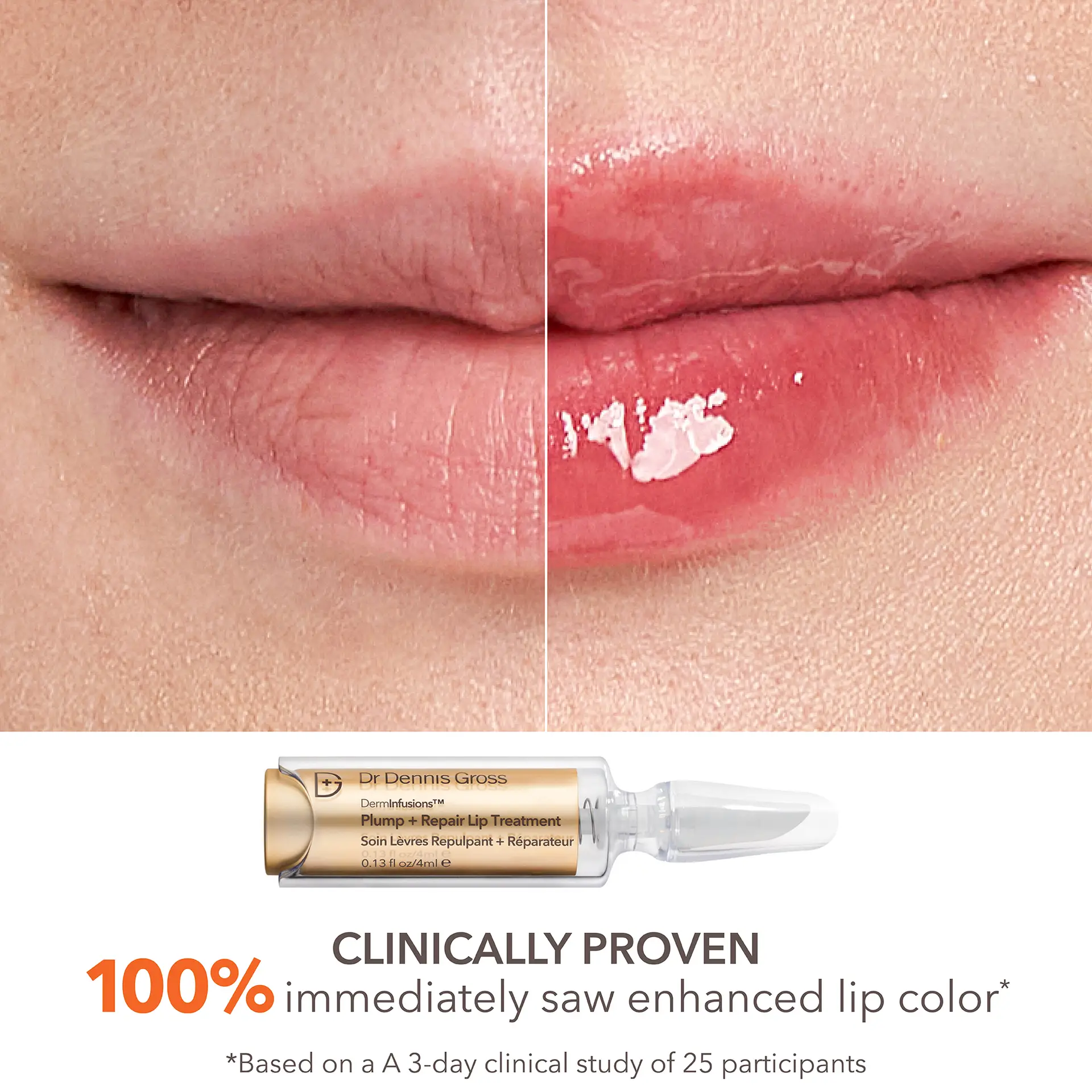 Dr Dennis Gross DermInfusions™ Plump + Repair Lip Treatment - Bild 4