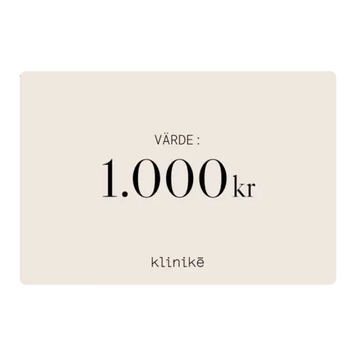 Digitalt Presentkort 1000:-