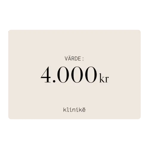 Digitalt Presentkort 4000:-