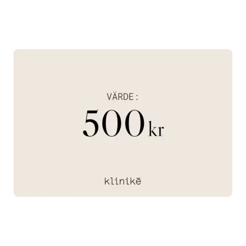 Digitalt Presentkort 500:-