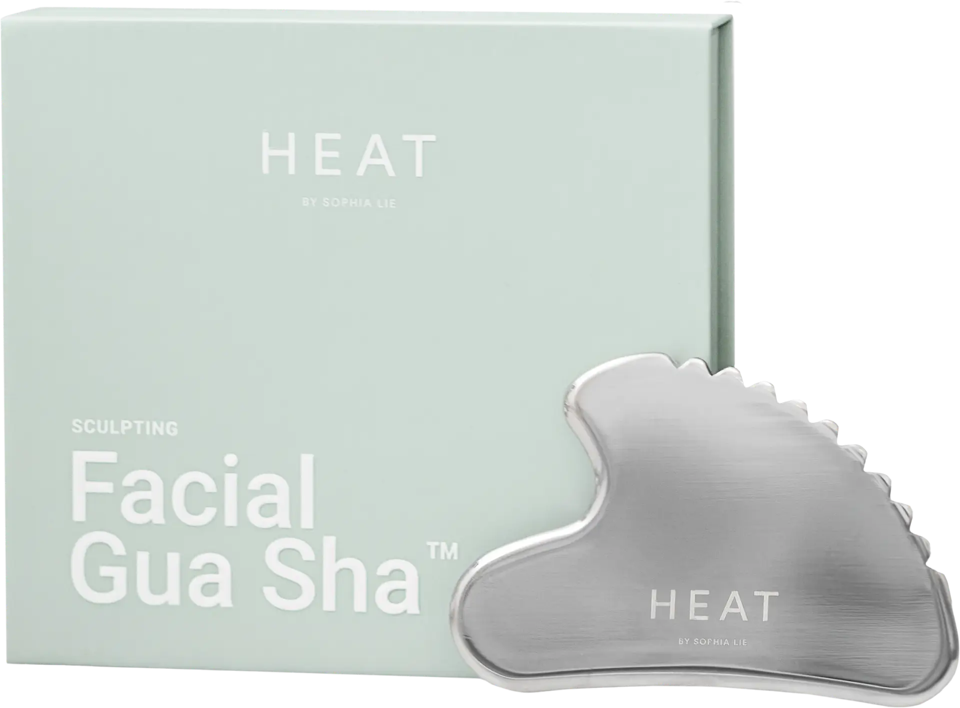 HEAT Facial Gua Sha med förpackning